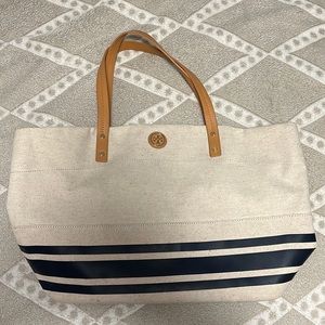 Tory Burch Theresa canvas tote bag